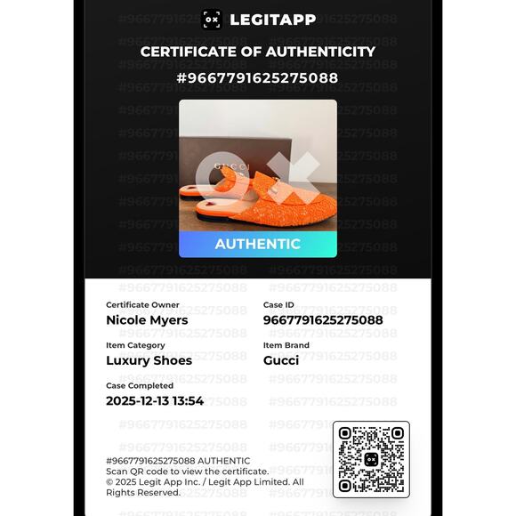 GUCCI Princetown Orange Lace Horsebit Mules EU 38.5 US 8.5 COA Luxury Slip On - Picture 2 of 11